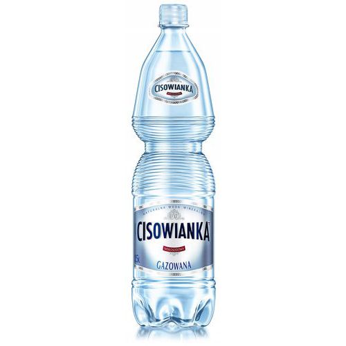 Woda CISOWIANKA, gazowana, butelka plastikowa, 1,5l Woda CISOWIANKA, gazowana, butelka plastikowa, 1,5l