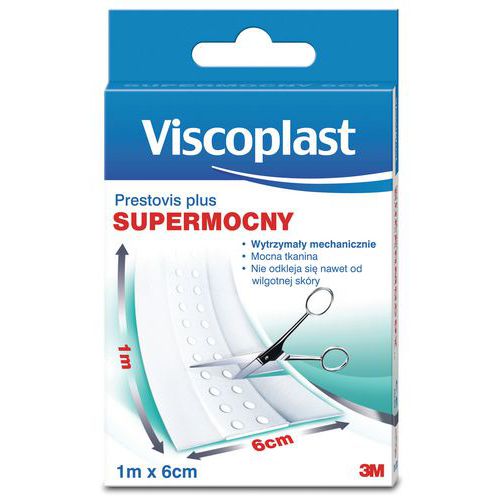 Plaster do cięcia VISCOPLAST Prestovis Plus, supermocny, 6cmx1m Plaster do cięcia VISCOPLAST Prestovis Plus, supermocny, 6cmx1m