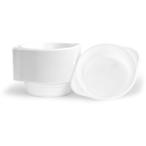 Flaczarka plastikowa OFFICE PRODUCTS, 500ml, śr. 16cm, 100 szt., biała Flaczarka plastikowa OFFICE PRODUCTS, 500ml, śr. 16cm, 100 szt., biała