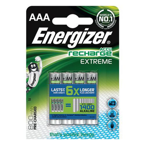 Akumulator ENERGIZER Extreme, AAA, HR03, 1,2V, 800mAh, 4szt. Akumulator ENERGIZER Extreme, AAA, HR03, 1,2V, 800mAh, 4szt.
