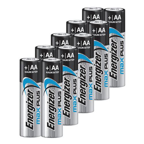 Bateria ENERGIZER Max Plus, AA, LR6, 1,5V, 10szt. Bateria ENERGIZER Max Plus, AA, LR6, 1,5V, 10szt.