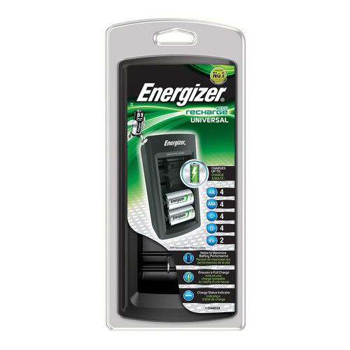 Ładowarka ENERGIZER Universal, czarna Ładowarka ENERGIZER Universal, czarna