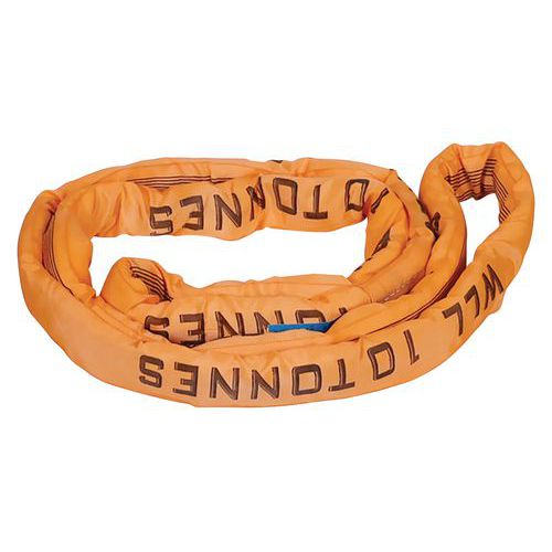 Zawiesia pasowe o obwodzie zamkniętym Manutan Expert, do 10 000 kg - Zawiesie pasowe o obwodzie zamkniętym Manutan Expert, do 10 000 kg, długość 5 m