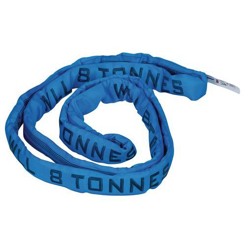 Zawiesia pasowe o obwodzie zamkniętym Manutan Expert, do 8000 kg - Zawiesie pasowe o obwodzie zamkniętym Manutan Expert, do 8000 kg, długość 3 m