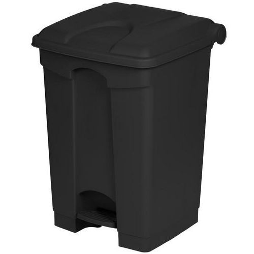 Plastikowe kosze na odpady spożywcze, szare - Probbax - Plastikowy kosz na odpady spożywcze, szary, 45 l - Probbax