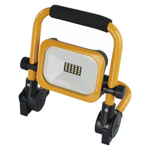 Przenośne reflektory LED ACCO, akumulatorowe, zimna biel - Przenośny reflektor LED ACCO, akumulatorowy, zimna biel, 10 W