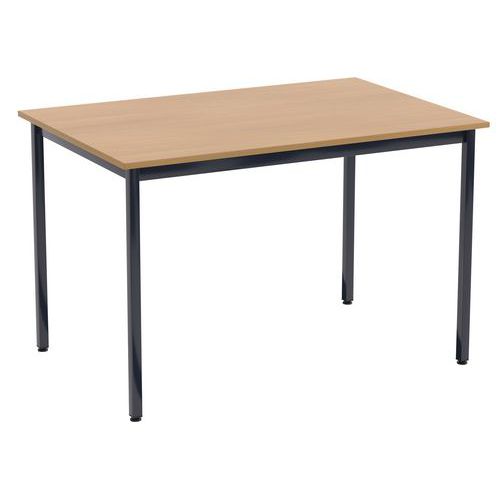 Stoły do jadalni Perfecta - Stół do jadalni Perfecta, 120x80 buk/szary