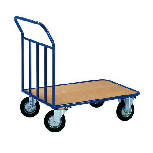 Wózek platformowy ze wzmocnionym uchwytem, do 300 kg Wózek platformowy ze wzmocnionym uchwytem, do 300 kg