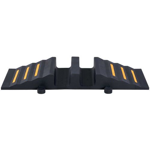 Przejazdy kablowe Crash Stop - Przejazd kablowy Crash Stop, szerokość 30 cm, czarny