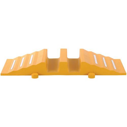 Przejazdy kablowe Crash Stop - Przejazd kablowy Crash Stop, szerokość 30 cm, żółty