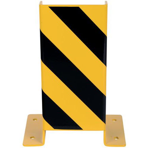 Metalowa osłona regałów Dancop, typ U, wysokość 400 mm