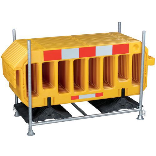 Stojaki transportowe z 15 barierkami – zestaw Stojaki transportowe z 15 barierkami – zestaw
