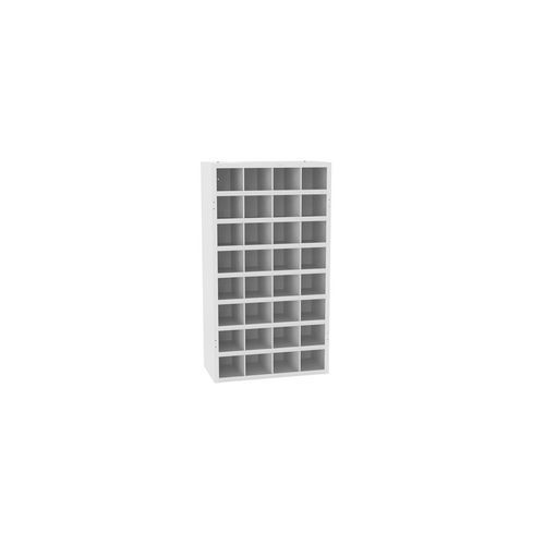 Szafy warsztatowe metalowe z przegródkami SFR321, 180 x 100 x 50 cm - Metalowa szafa warsztatowa z przegródkami SFR321, 180 x 100 x 50 cm, szara