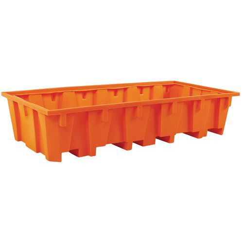 Plastikowa wanna ociekowa Manutan Expert, pojemność 1330 l - Plastikowa wanna ociekowa Manutan Expert, pojemność 1330 l, bez rusztu