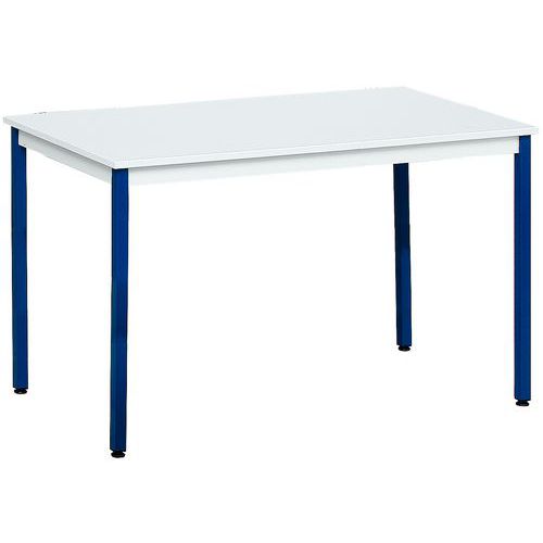 Stoły wielofunkcyjne Manutan Expert, 74 x 140 x 70 cm - Stół wielofunkcyjny Manutan Expert, 74 x 140 x 70 cm, szary/niebieski