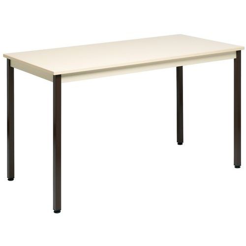Stoły wielofunkcyjne Manutan Expert, 74 x 180 x 80 cm - Stół wielofunkcyjny Manutan Expert, 74 x 180 x 80 cm, beż/kasztan