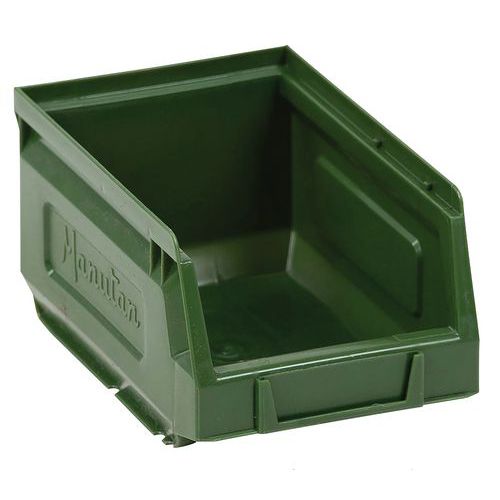 Skrzynki plastikowe Manutan Expert 8,3 x 10,3 x 16,5 cm - Pojemnik plastikowy Manutan Expert 8,3 x 10,3 x 16,5 cm, zielony