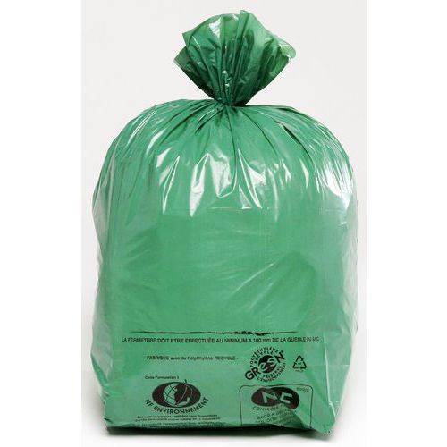 Worki na odpady JetSac, 50 l, grubość 30 mikronów, 250 szt.