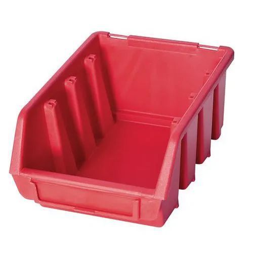 Plastikowy pojemnik Ergobox 2 7,5 x 16,1 x 11,6 cm - Plastikowy pojemnik Ergobox 2 7,5 x 16,1 x 11,6 cm, czerwony