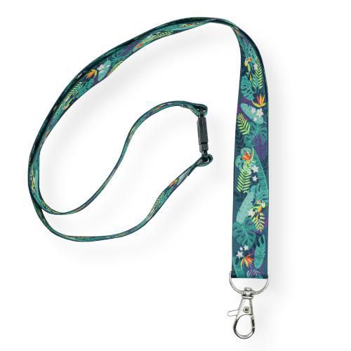 Smycze Avery Motif z karabińczykiem, 10 szt. - Smycz Avery Motif z karabińczykiem, 10 szt., tropikalna
