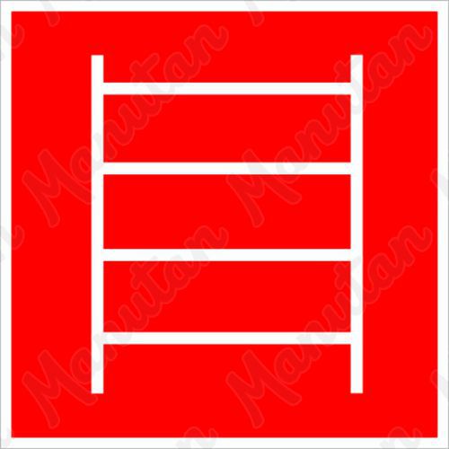 Fotoluminescencyjne tablice bezpieczeństwa przeciwpożarowego - Drabina przeciwpożarowa Fotoluminescencyjne tablice bezpieczeństwa przeciwpożarowego - Drabina przeciwpożarowa