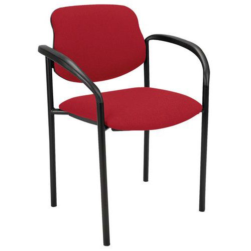 Krzesło konferencyjne Style – Nowy Styl - Krzesło konferencyjne Style – Nowy Styl, czerwone