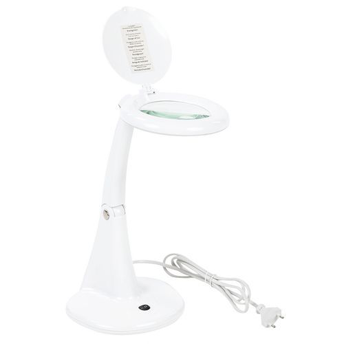 Lampa laboratoryjna LED Manutan Expert Potos z okrągłą lupą, 6 W Lampa laboratoryjna LED Manutan Expert Potos z okrągłą lupą, 6 W