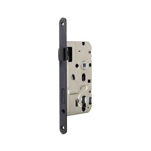 Zamki wpuszczane pod wkładkę patentową PZ prawą 20mm - Zamek wpuszczany pod wkładkę patentową PZ prawy 20mm kolor czarny