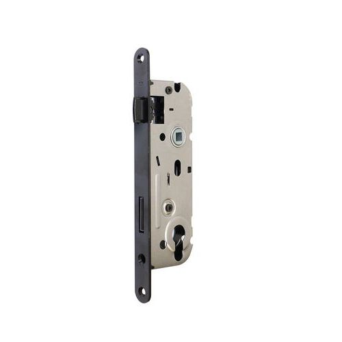 Zamki wpuszczane na wkładkę patentową PZ 20mm - Zamek wpuszczany pod wkładkę patentową PZ 20mm kolor czarny