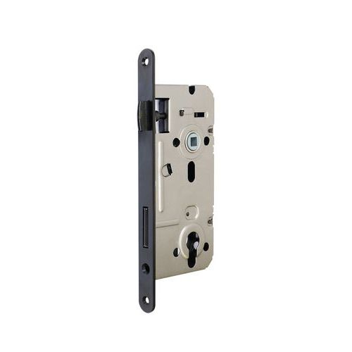 Zamki wpuszczane na wkładkę patentową PZ 20mm - Zamek wpuszczany pod wkładkę patentową PZ 20mm kolor czarny