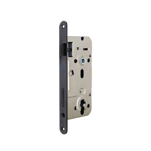 Zamki wpuszczane na wkładkę patentową PZ 22mm - Zamek wpuszczany pod wkładkę patentową PZ 22mm kolor czarny