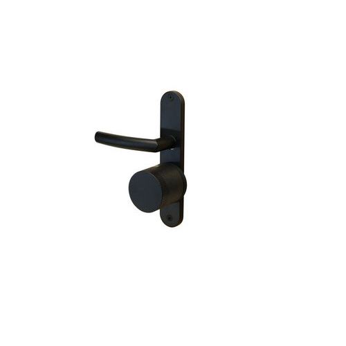 Cyfrowy motor sterujący wkładkę od wewnątrz drzwi, 30-70 mm, kolor czarny - Silnik cyfrowy sterujący wkładkę od wewnątrz drzwi, 30/30-70 mm, kolor cza