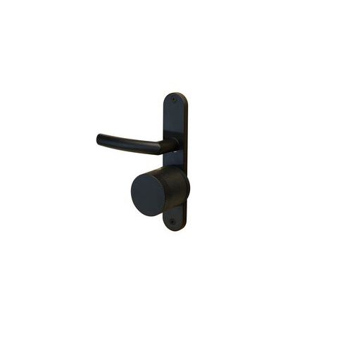 Cyfrowy motor sterujący wkładkę od wewnątrz drzwi, 30-70 mm, kolor czarny - Silnik cyfrowy sterujący wkładkę od wewnątrz drzwi, 40/30-70 mm, kolor cza