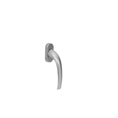 Klamki okienne aluminiowe z rdzeniem cynkowym - Aluminiowa klamka okienna z rdzeniem cynkowym, imitacja stali nierdzewnej fluorocarbonowej