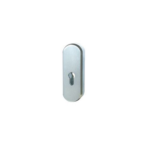 Rozety aluminiowe bezpieczne R103, PZ - Rozety aluminiowe bezpieczne R103, PZ, imitacja stali nierdzewnej