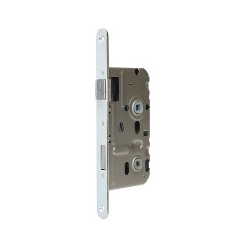 Zamki wpuszczane do klamki WC 20mm prawe - Zamek wpuszczany do klamki WC 20mm prawy, stal nierdzewna