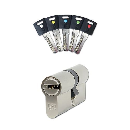 Wkładki konstrukcyjne EuroXcolor, 40 mm, nikiel - Wkładka konstrukcyjna EuroXcolor, 40/50 mm, nikiel