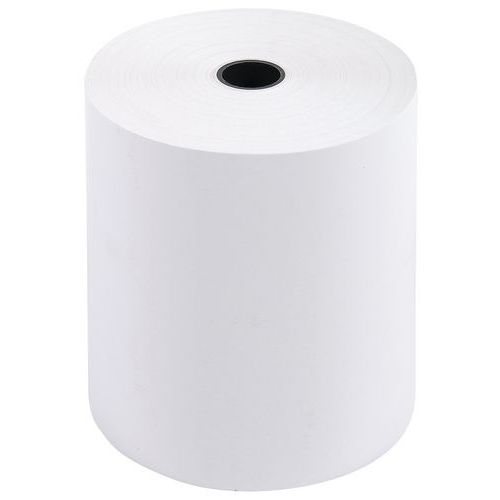 Jednowarstwowe krążki papierowe Exacompta - Jednowarstwowe rolki papieru Exacompta, 55 g/m2, 72 x 80 mm