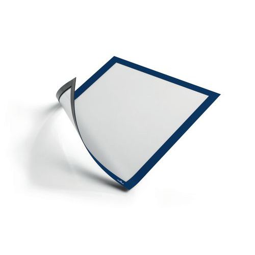 Ramki informacyjne DURAFRAME MAGNETIC A4, 5 szt. - Ramka informacyjna DURAFRAME MAGNETIC A4, 5 szt., niebieska