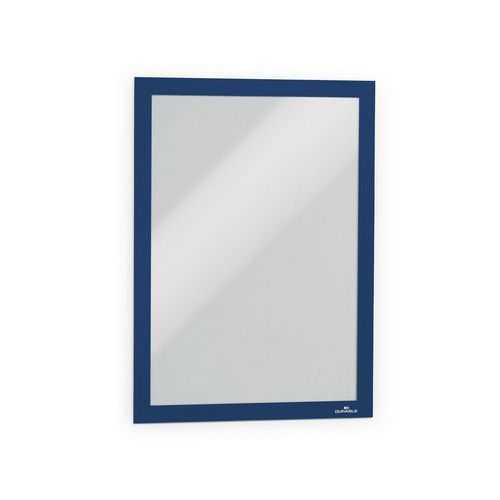 Ramki informacyjne DURAFRAME MAGNETIC A4, samoprzylepne, 2 szt. - Ramka informacyjna DURAFRAME A4, samoprzylepne, 2 szt., niebieska