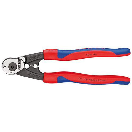 Nożyce do drutu i kabli Knipex, 190 mm