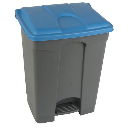 Kosze na śmieci Manutan Expert 70 l - Kosz na śmieci Manutan Expert, 70 l, szaro-niebieski