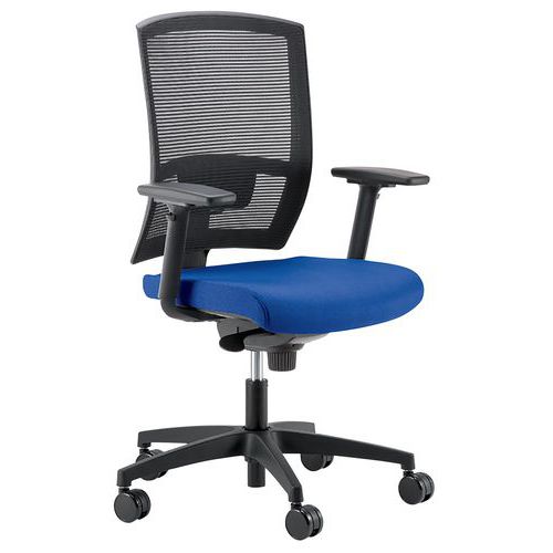 Krzesła biurowe Mia Linea Fabbrica - Krzesło biurowe Mia Linea Fabbrica, niebieskie