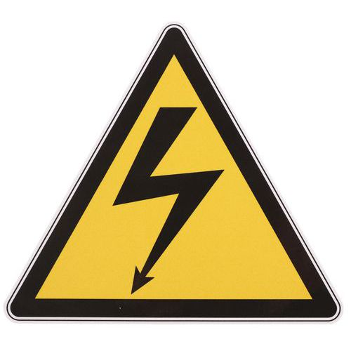 Znaki ostrzegawcze - Napięcie elektryczne - naklejka - Manutan Expert - Znak ostrzegawczy - Napięcie elektryczne - naklejka - Manutan Expert, strona 2