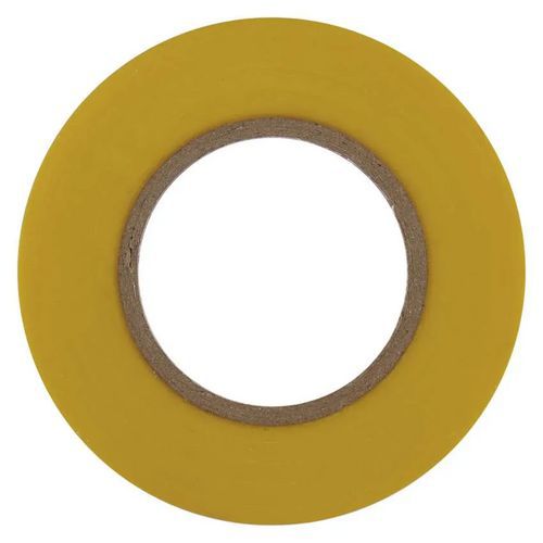 Taśma izolacyjna PVC 19 mm x 0,13 mm x 20 m, żółta
