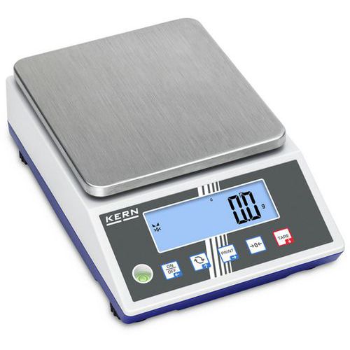 Wagi precyzyjne Kern PCJ - Waga precyzyjna Kern PCJ 6000-1M, do 6000 g, z certyfikatem kalibracji