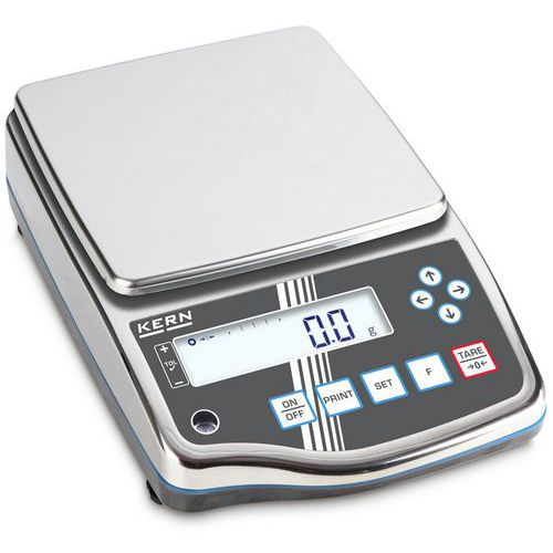 Wagi precyzyjne Kern PWS - Waga precyzyjna Kern PWS 8000-1, do 8200 g, ze świadectwem wzorcowania