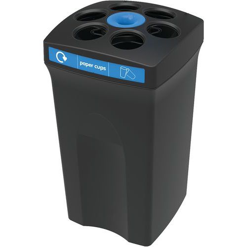 Pojemnik na kubki papierowe EnvirocupXL_Vepabins - Pojemnik na kubki papierowe EnvirocupXL czarny/niebieski