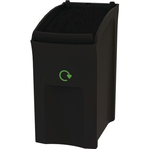 Pojemnik Midi Envirobin 55 l_Vepabins - Pojemnik Slim-line Midi Envirobin 55 l czarny