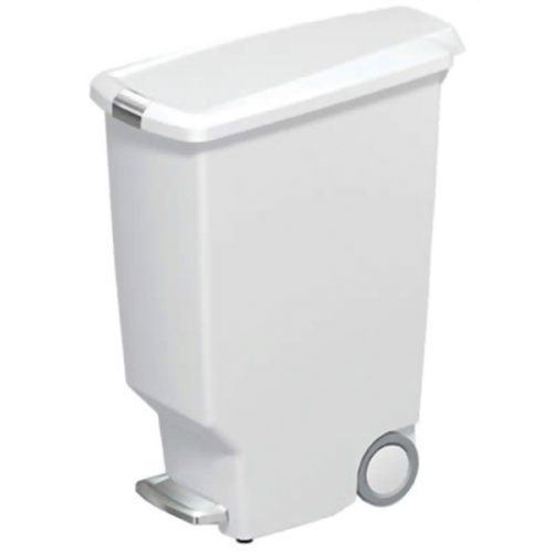 Slim Step Can 40 l_Vepabins - Kosz na śmieci Slim Step Can 40 l, Simpele Human Kolor: biały